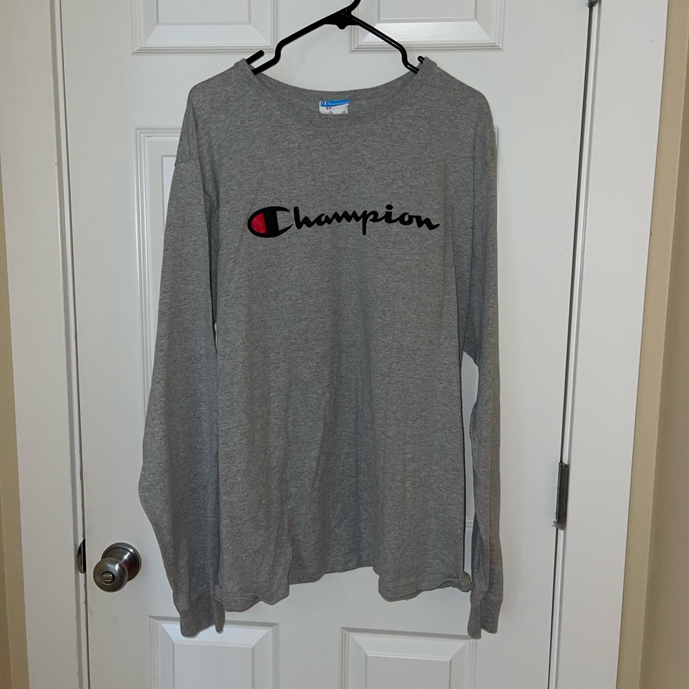 Men’s long sleeve champion shirt